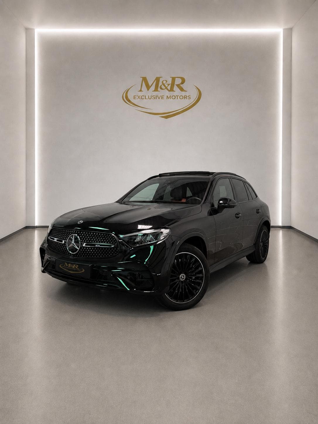 Mercedes-Benz GLC 400, vista frontal en tres cuartos