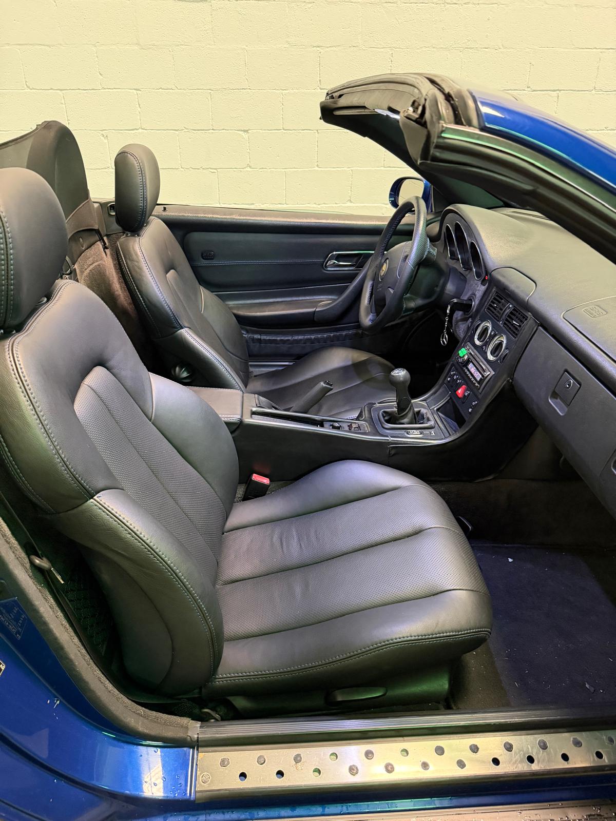 Mercedes-Benz SLK, asientos